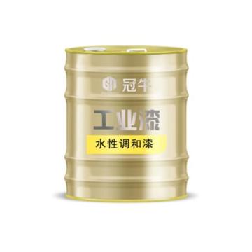 冠牛/GN 水性醇酸漆，黄色,水性醇酸漆,20kg/桶 售卖规格：20千克/桶