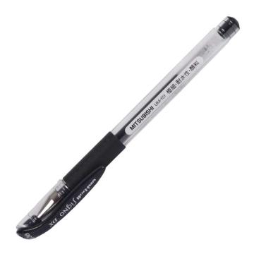 UNI 三菱极细防水双珠啫喱笔，UM-151-38 0.38mm （黑色） （替芯：UMR-1） 售卖规格：1支