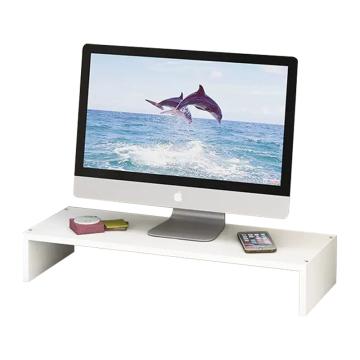 臻远 桌面置物架显示器增高架，ZY-ZMZWJ-01 单层白色（不含安装） 售卖规格：1个