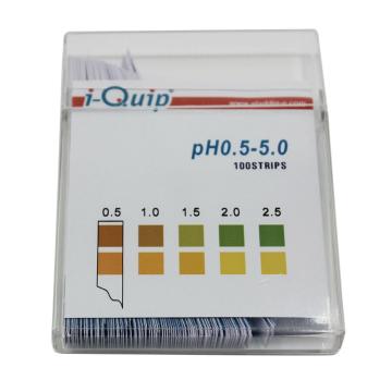 芯硅谷 盒装pH精密试纸,PVC试纸条 pH值测量范围 0.5-5.0 100条/盒，S5716-01-6EA 售卖规格：6盒/箱