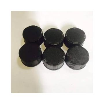 HAMAG/哈迈 黑色实心盖，PTFE硅胶垫，4ml样品瓶盖，100个/包，货号：HM-4465
