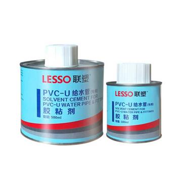 联塑 PVC-U给水管（专用）胶粘剂，PVC-U 售卖规格：100毫升/瓶