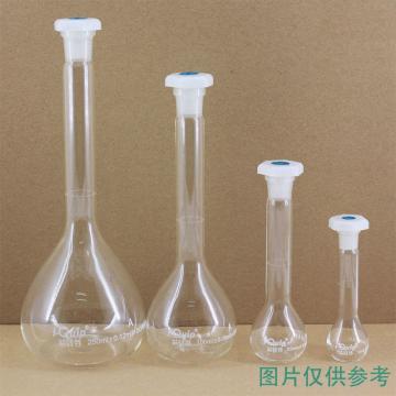 芯硅谷 容量瓶，V2846-200ml-12EA 200ml，透明，带聚乙烯瓶塞 售卖规格：12个/盒