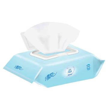 清风/Breeze EDI纯水系列湿巾，BWB80C1 家庭装 售卖规格：80片/包