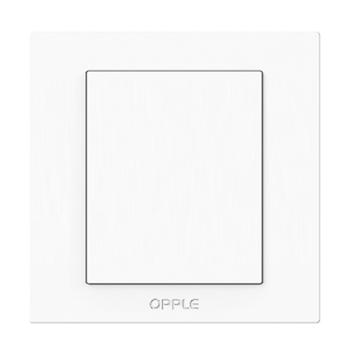 欧普 G01系列室内开关面板，G01540186型0.1A 售卖规格：1个