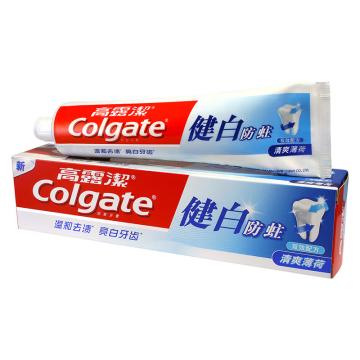 高露洁/Colgate 牙膏，健白防蛀双效配方200g 售卖规格：1盒