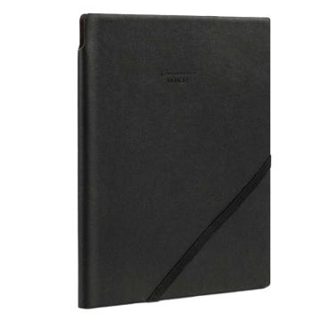 得力 绑带日记本/记事本/笔记本，22215（黑色） 25K 96页 售卖规格：1本