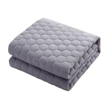 恒源祥 亲肤磨毛夹棉床垫纯色抗菌软垫，HYCD06 150×200cm 售卖规格：1件