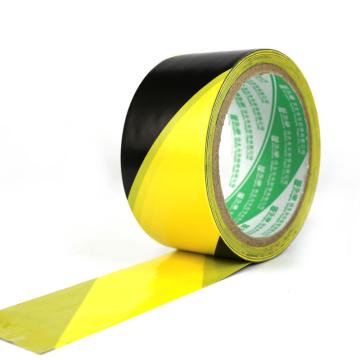 谋福 警示胶带地板胶带斑马线胶带（加宽6cm款黑黄色），8482 售卖规格：1卷