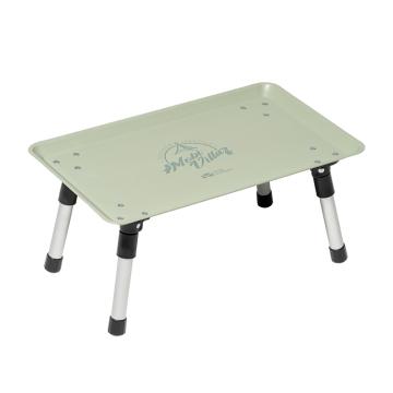牧高笛 户外露营折叠简易小桌子托盘式百搭茶桌折叠桌，NX21665018 边几山岚绿 MISC 售卖规格：1个