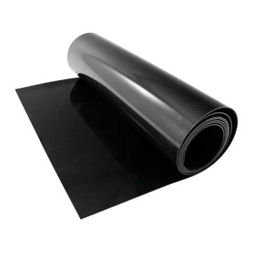 中锦科技 绝缘橡胶板，可定制 厚度4mm 宽度1m 绝缘10kV 黑色 售卖规格：1平方米