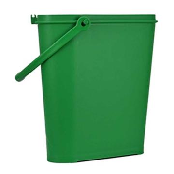 食安库/SHIANKU 刻度桶，（桶+盖）12L 绿 售卖规格：1套