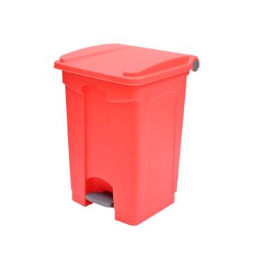 食安库/SHIANKU 加厚分色脚踏式带盖垃圾桶，510374 售卖规格：1个