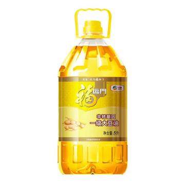 福临门 一级大豆油5L，非转基因-5L 售卖规格：1桶