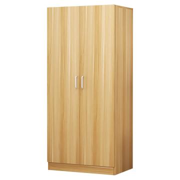 Raxwell 两门木质衣柜，RFCA0087 800*500*1800mm 售卖规格：1个