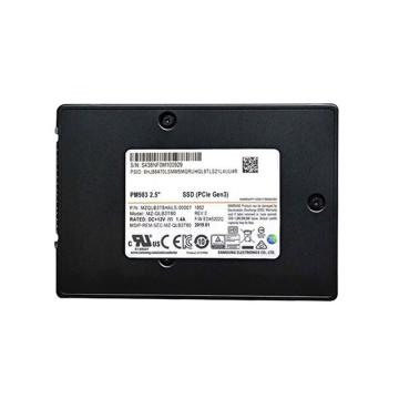 三星/SAMSUNG 企业级固态硬盘，MZQLB1T9HAJR-00007 1.92TB 服务器工作站硬盘PM983 SSD【U.2接口】 售卖规格：1块