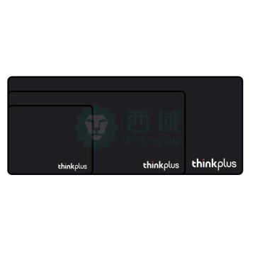 ThinkPlus 鼠标垫，SD30 无封边 90*40cm 黑色 售卖规格：1个