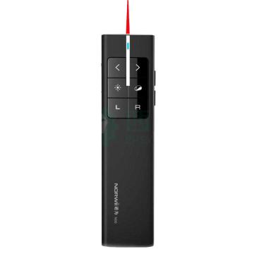 诺为/Norwii/Knorvay 翻页笔，N99 红光 黑色 液晶屏led放大凸显 无线演示器 售卖规格：1支