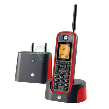 摩托罗拉/Motorola 无绳电话机，O202C 红色 售卖规格：1台