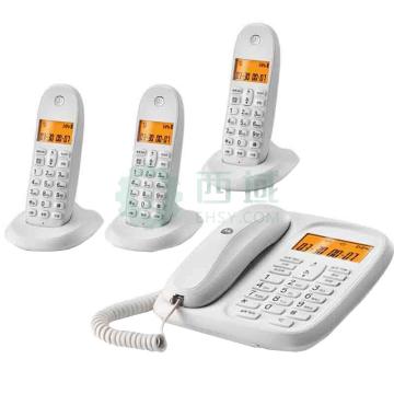 摩托罗拉/Motorola 子母电话机，CL103C白色 售卖规格：1台