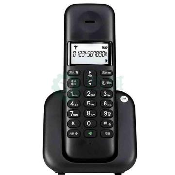 摩托罗拉/Motorola 无绳电话机，T301C 黑色 售卖规格：1台