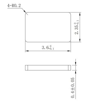 裕桥 HS-V100V02-散热块，紫铜