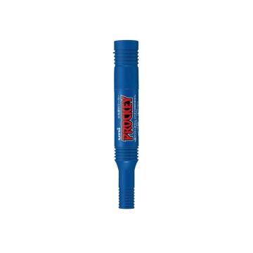 UNI 三菱水性大双头记号笔，PM-150TR蓝色 细2mm粗5mm（10支/盒） 售卖规格：1支