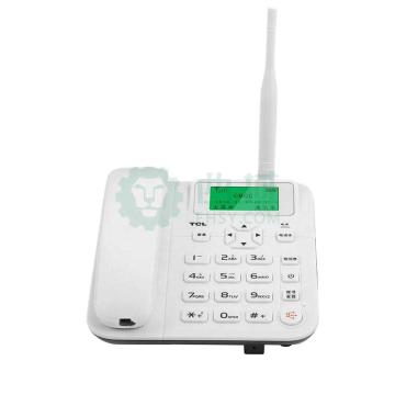TCL 电话机，GF100 VD 来电显示移动插卡电话机 白色 售卖规格：1台