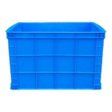 冰禹 蓝色加厚塑料周转箱 塑胶零件盒物流箱，BY-1191 800×570×500mm 售卖规格：1个