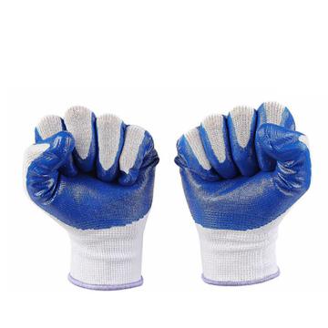 星宇 红宇丁腈胶浸渍手套，N529 M，蓝色 售卖规格：1副