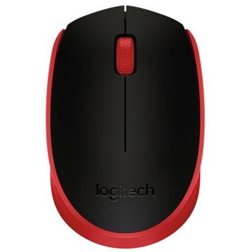 罗技/Logitech 无线鼠标，M171 红色 售卖规格：1个