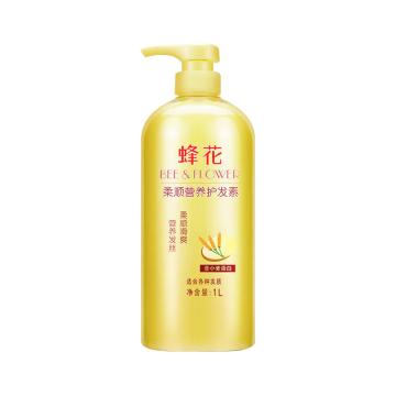 蜂花/BEE&FLOWER 柔顺护发素，小麦蛋白营养滋润1000ml 售卖规格：1瓶