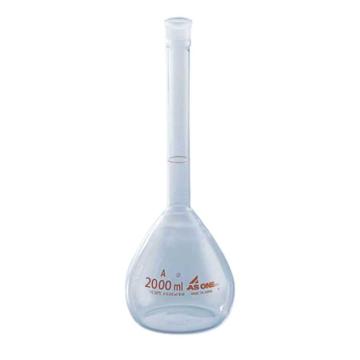 亚速旺/Asone 容量瓶，1-8564-11 2000ml，A级，白色 售卖规格：1个