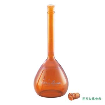 亚速旺/Asone 容量瓶，CC-4186-19 1000ml，A级，棕色 售卖规格：1个