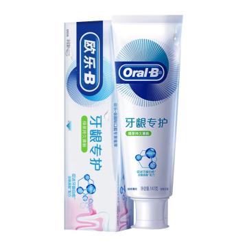 欧乐B/Oral-B 牙膏，牙龈专护 绿茶持久清新修护140g 售卖规格：1个