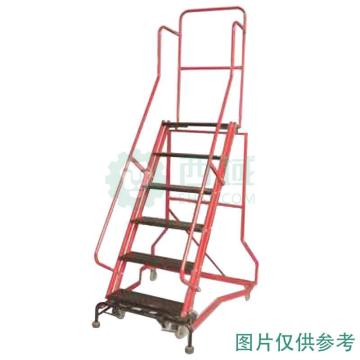 金锚 拆装式可移动登高平台梯，踏板数：7 额定载荷（KG）:110 平台工作高度（米）：1.82，HB4913G