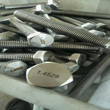 哈德威 六角螺栓，M12mmX50mm-1.4529，不锈钢，GB/T1231，含螺母、垫片