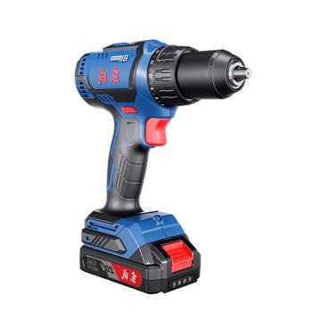 東成 充電式無(wú)刷起子電鉆螺絲刀，DCJZ04-13A ，雙速多檔扭矩調(diào)節(jié)，最大60Nm，20V/2.0Ah兩電一充 售賣規(guī)格：1臺(tái)