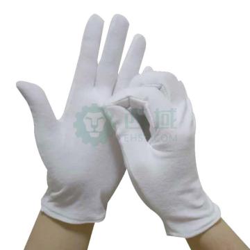 汉盾 白色礼仪手套，HD-GP5503 涤棉22g（12付/打，260g/打） 售卖规格：12付/打