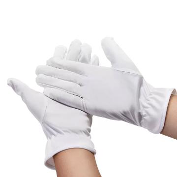 翰洋洁净 白色无尘布手套，H-6002-XL 售卖规格：10双/包