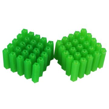 冰禹 绿色塑料型膨胀胶塞，BYzz-01，M6 售卖规格：500个/包