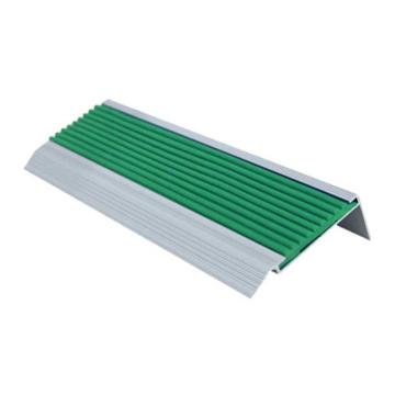 Raxwell 铝合金楼梯防滑条L型-绿色，宽55mmx高21mmx厚1mm，长度：1.5m，RSSA0046 售卖规格：1条