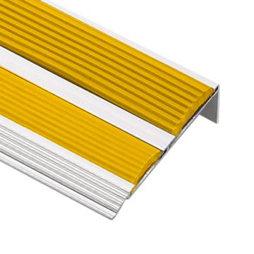 Raxwell 铝合金楼梯防滑条L型-黄色，宽70mmx高21mmx厚1mm，长度：1.5m，RSSA0047 售卖规格：1条