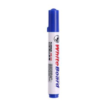 白金 白板笔，WB-300 蓝色（替代：ECU881） 售卖规格：10支/盒