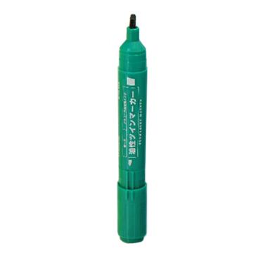白金 油性大双头记号笔，CPM-150 绿色（替代：ECU904） 售卖规格：10支/盒