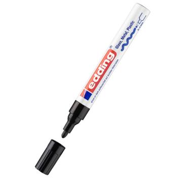 edding 记号笔工业油漆笔，edding 750-黑色 耐高温300度 线幅2mm-4mm黑色 售卖规格：1支