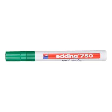 edding 记号笔工业油漆笔，edding 750-绿色 耐高温300度 线幅2mm-4mm绿色 售卖规格：1支