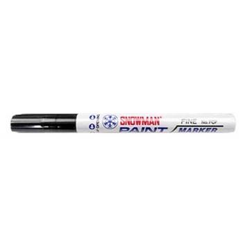 雪人/SNOWMAN 中粗记号笔，FCP-12黑色 工业环保油漆笔线幅1-2mm 售卖规格：1支