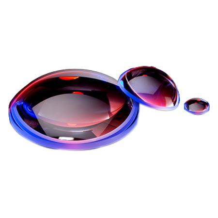 大恒光电 平凸透镜，GCL-010812，Φ25.4, f75.0 售卖规格：1个