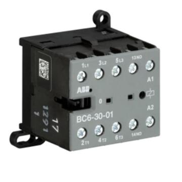 ABB 小容量直流线圈接触器，BC6-30-01*24V DC 售卖规格：1个